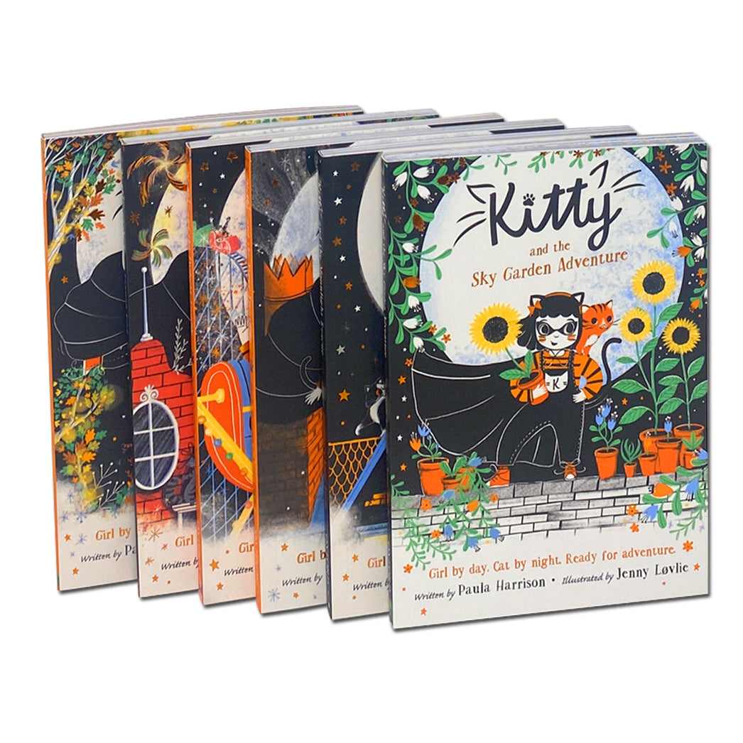 Kitty and the Rescue Adventure 6 Book Collection set By Paula Harrison