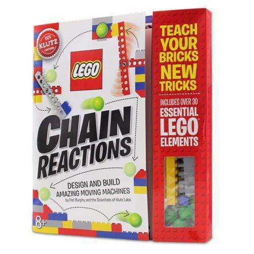 Lego Chain Reactions Activity Book (Klutz) Over 30 Essential Lego Elements!