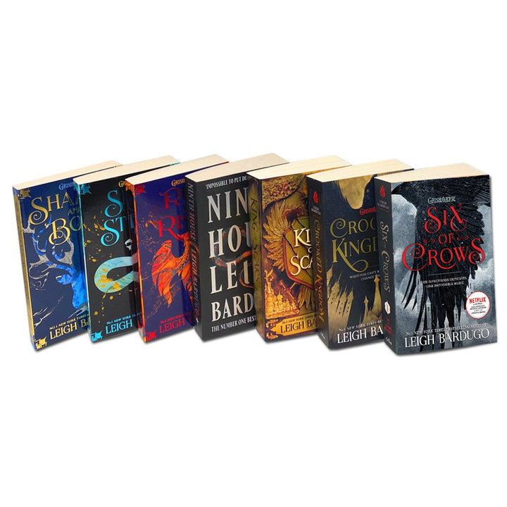 Leigh Bardugo 7 Books Set Collection Inc King of Scars and Ninth House