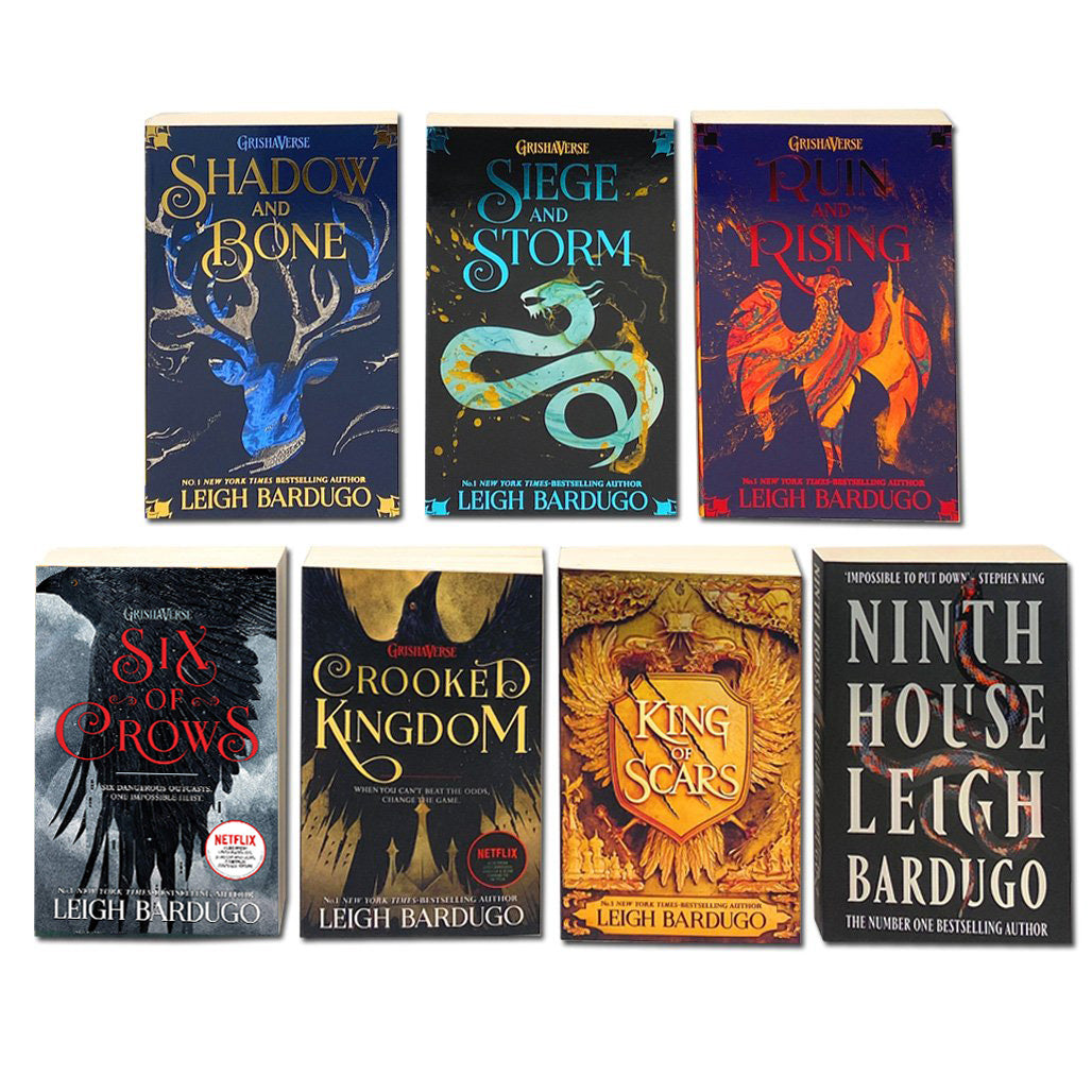 Leigh Bardugo 7 Books Set Collection Inc King of Scars and Ninth House