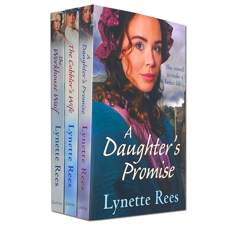 Lynette Rees Collection 3 Books Set (The Work House Waif, The cobblers wife, A Daughter's Promise)