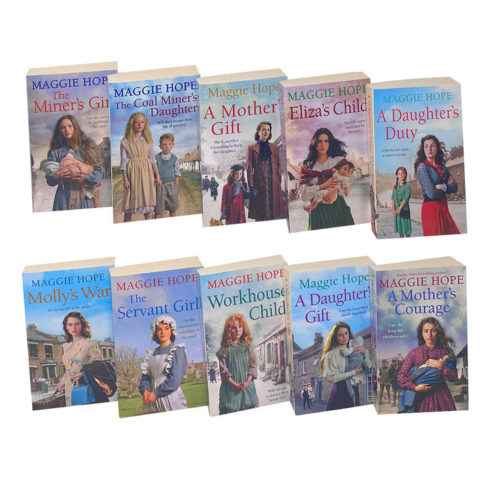 Maggie Hope 10 Books Collection Set Molly's War, The Servant Girl