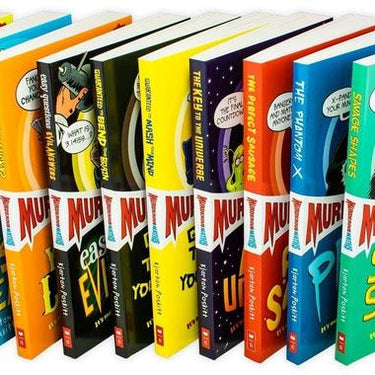 Murderous Maths 10-Book Collection Box Set by Kjartan Poskitt | Fun & Educational Children's Books | Humorous Math Series for Kids & Young Readers!
