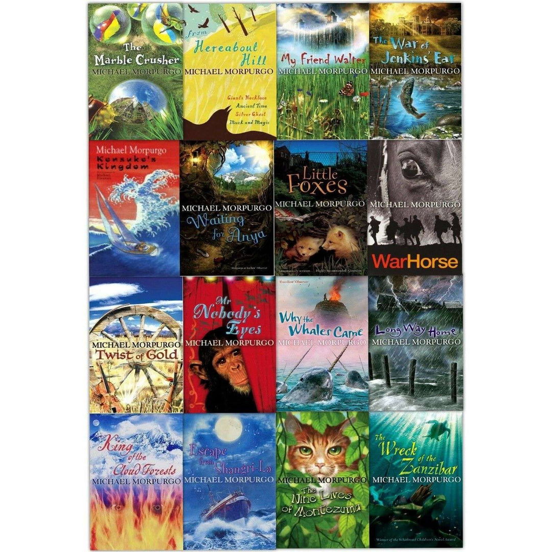 Michael Morpurgo Series Children Collection 16 Books Set Includes War Horse Pack