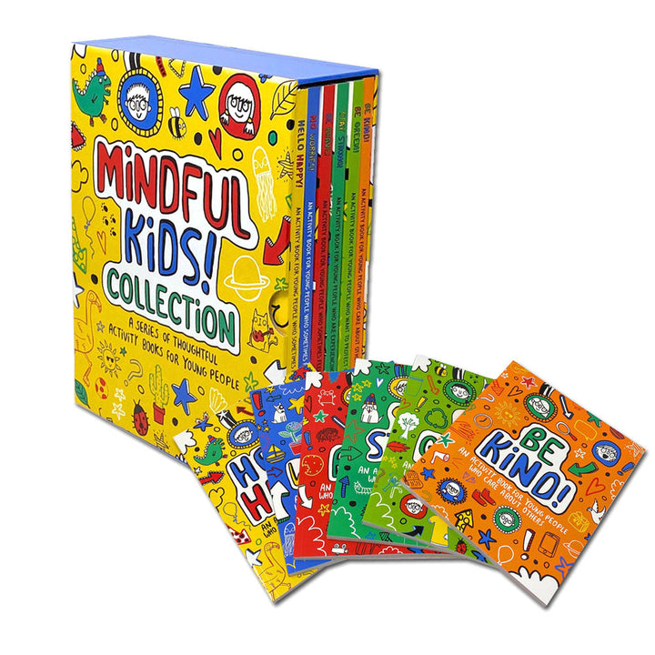 Mindful Kids Activity 6 Books Children Collection Box Set By Katie Abey