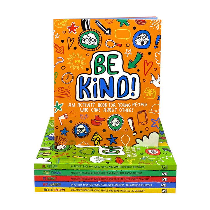 Mindful Kids Activity 6 Books Children Collection Box Set By Katie Abey