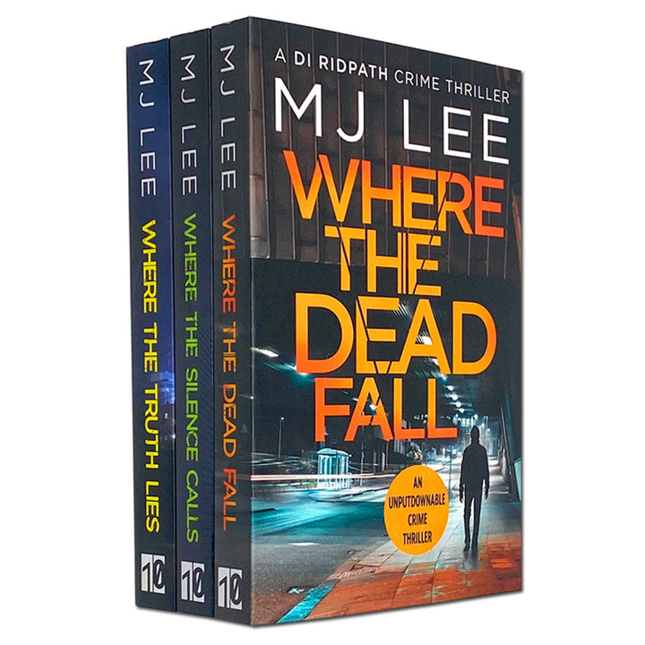 M J Lee DI Ridpath Crime Thriller 3 books collection set