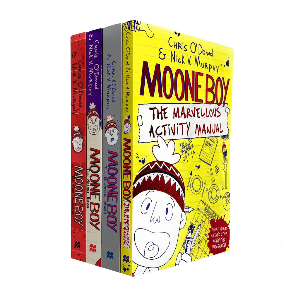 Moone Boy 4 Books Collection Set By Chris O'Dowd, Nick Vincent Murphy