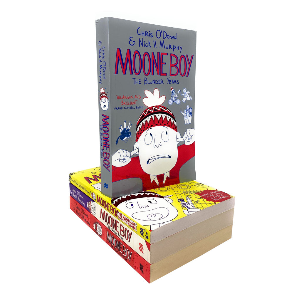 Moone Boy 4 Books Collection Set By Chris O'Dowd, Nick Vincent Murphy