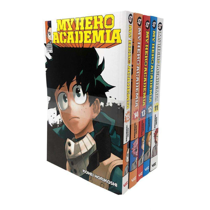 My Hero Academia Series(Vol 11-15) Collection 5 Books Set By Kohei Horikoshi