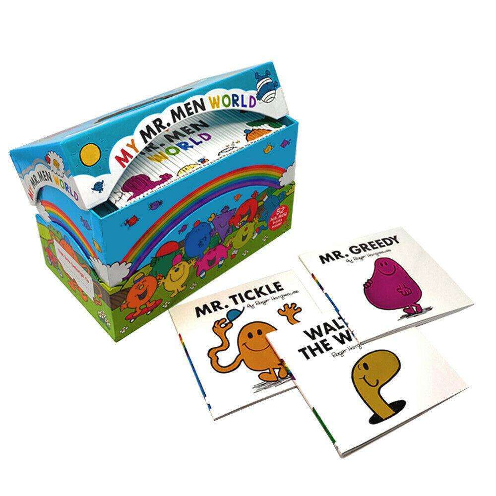 My Mr Men World 52 Books Children Collection Box Set By Roger Hargreaves