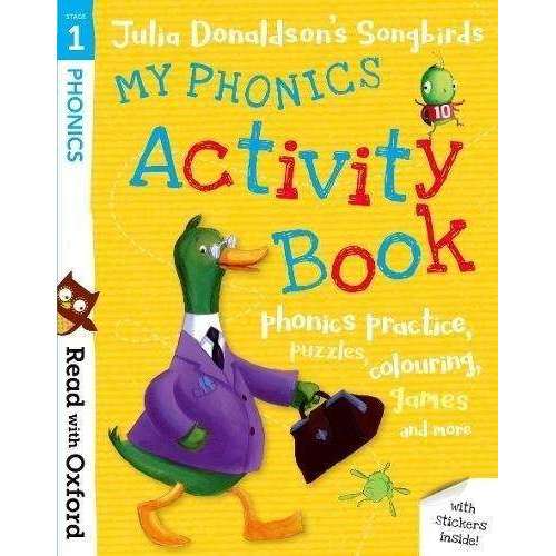 My Phonics Julia Donaldson's Songbirds Activity 4 Books Collection Set