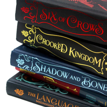 Leigh Bardugo 5 Books Set Collection Inc Shadow and Bone, Crooked Kingdom, Six of Crows, The Lives of Saints, The Language of Thorns (Hardback)