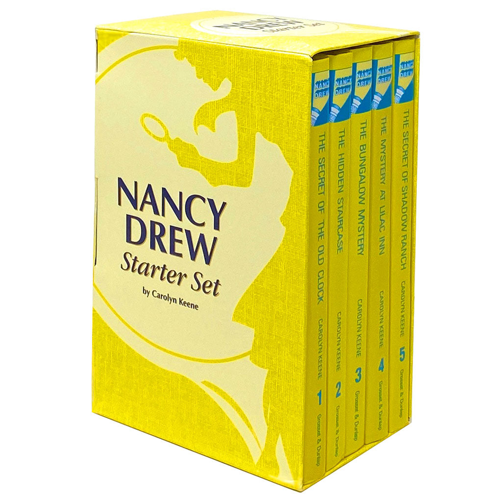 Nancy Drew Starter Set 5 Books Box Collection By Carolyn Keene