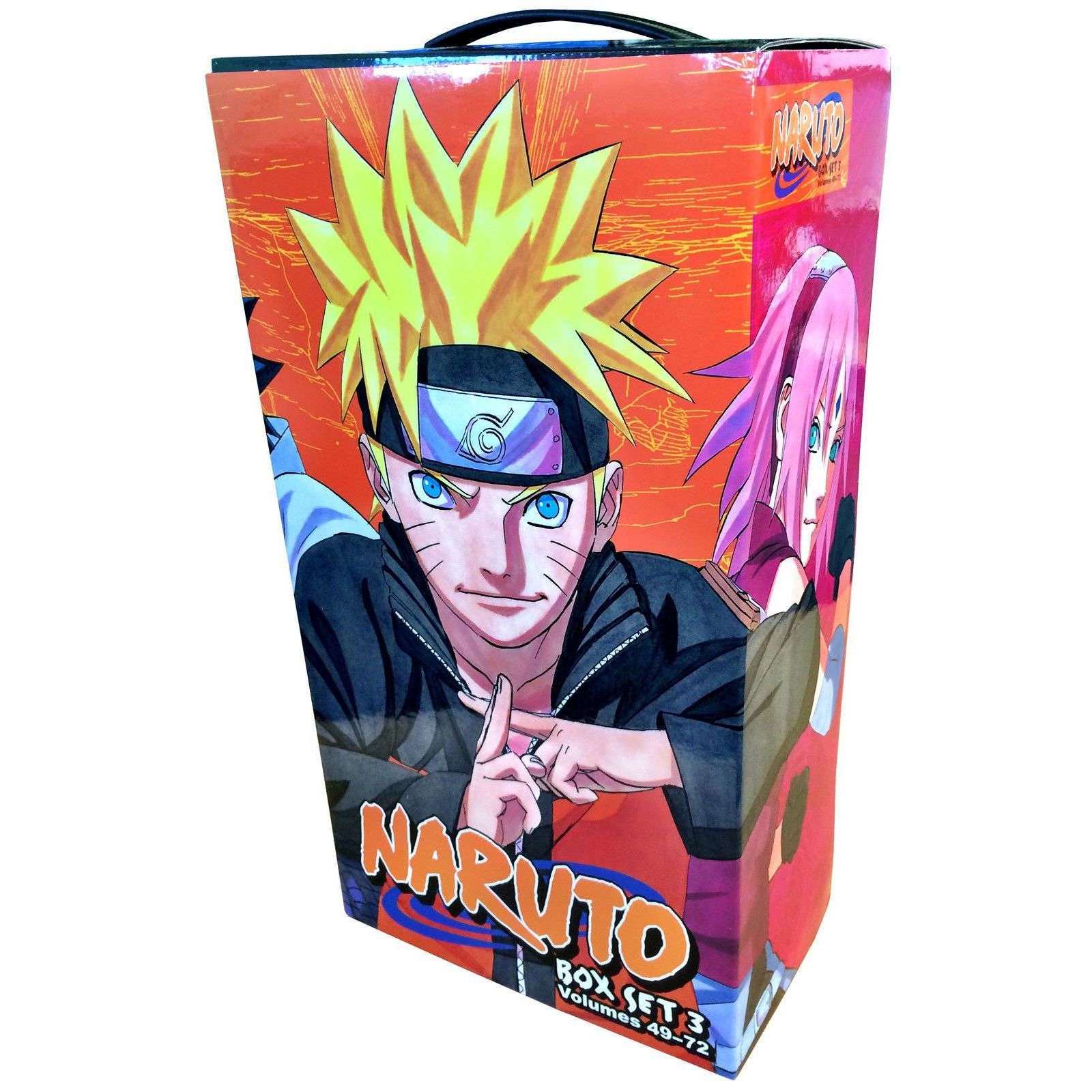 Naruto Manga Box Set 3 / 49 - fashion 72 / Illustrations / 20th Anniversary Figure