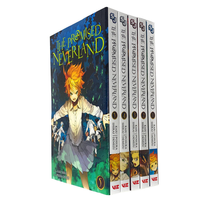 Kaiu Shirai By The Promised Neverland Vol 1-5 Books Collection Set