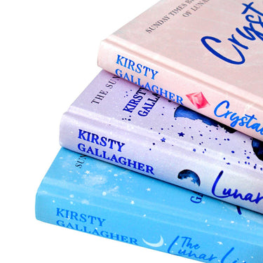 Kirsty Gallagher Collection 3 Book Set – Crystals for Self-Care, Lunar Living & Journal – Wellness, Healing, Mindfulness, Moon Phases, Self-Discovery