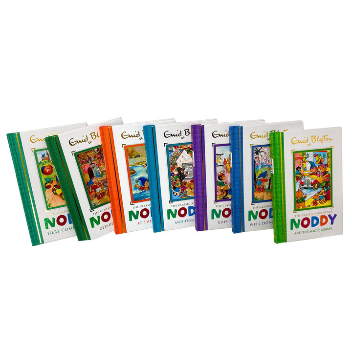 Enid Blyton Noddy 7 Books Collection Set Noddy and Tessie Bear, Noddy at the Sea