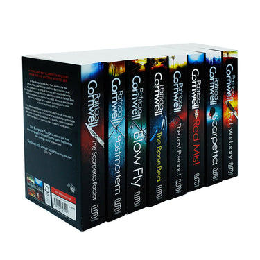 Kay Scarpetta Series 8 Book Set by Patricia Cornwell | Bestselling Crime Fiction, Mystery Thrillers & Detective Novels – Includes Postmortem & More