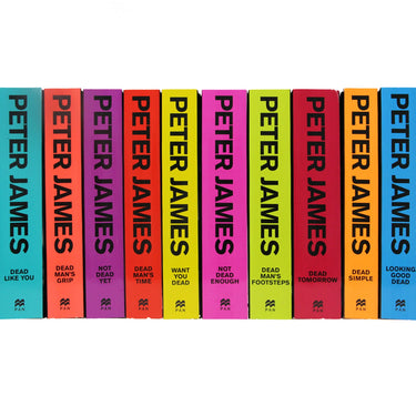 Roy Grace Series Books 1-10 Collection Set by Peter James – Best Crime Thriller Book Set for Mystery & Suspense Fans