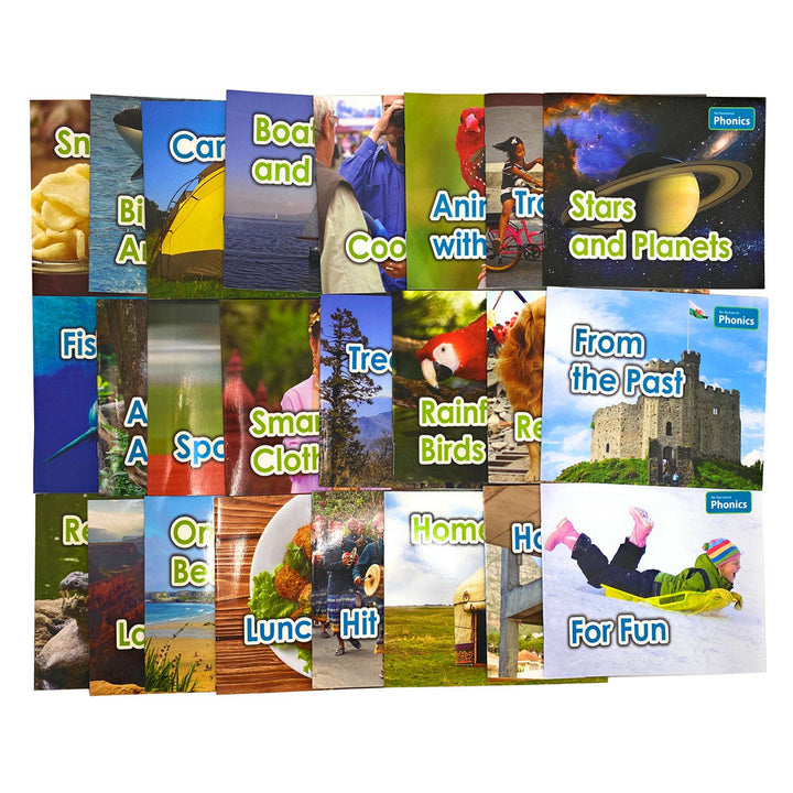 No Nonsense Phonics Collection 24 Books Set Pack Level 1-2 Children Education