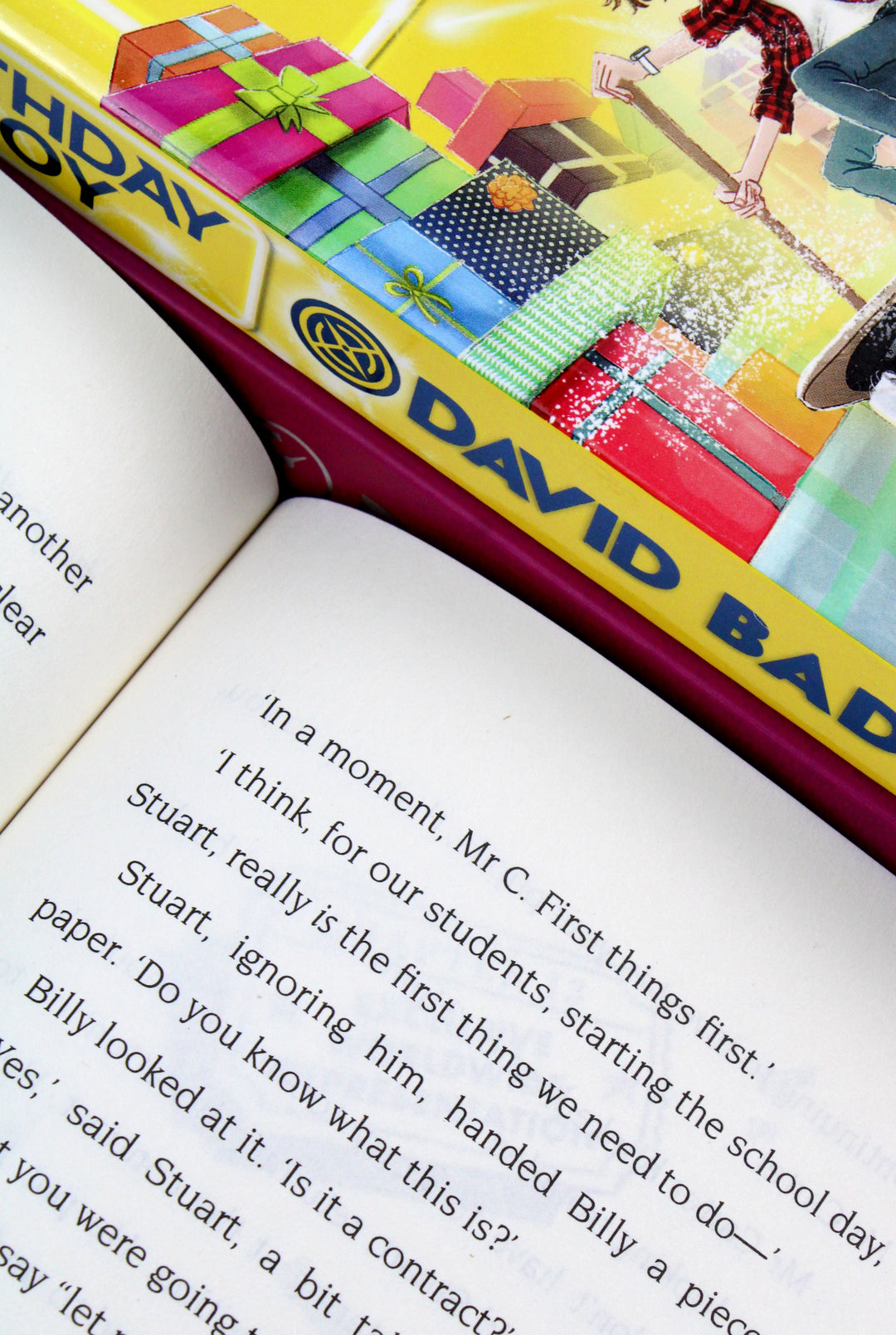 David Baddiel Collection 3 books set (The Boy Who Got Accidentally Famous, Birthday Boy, The Taylor Turbochaser)