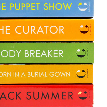 Washington Poe and Avison Fluke Series 5 Books Collection Set By M. W. Craven (The Puppet Show, Black Summer, The Curator, Born in a Burial Gown, Body Breaker)