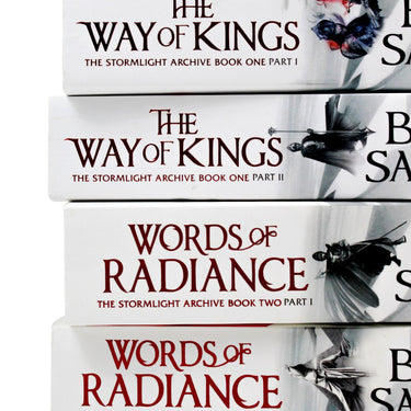 Stormlight Archive Series Brandon Sanderson Collection 4 Books Set Way of Kings