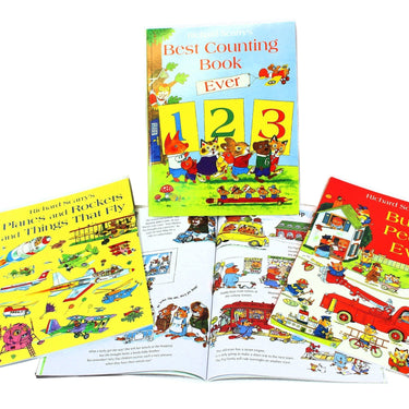 Richard Scarry Collection 10 Books Set – Best First Book Ever | Classic Children's Book Set for Early Learning & Fun Stories
