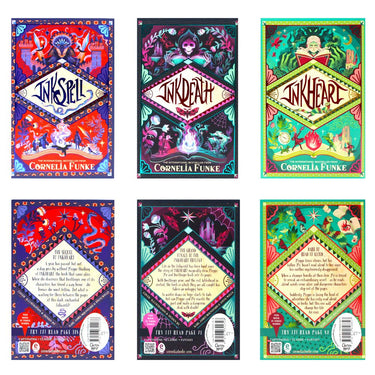 Inkheart Trilogy 3 Book Set by Cornelia Funke – Magical Fantasy Adventure Series (Inkheart, Inkspell, Inkdeath) | Captivating Fiction for Young Reader