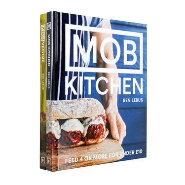 MOB Kitchen & Veggie 2 Book Set by Ben Lebus | Plant-based, vegan recipes, healthy eating, meal prep, home cooking & culinary inspiration