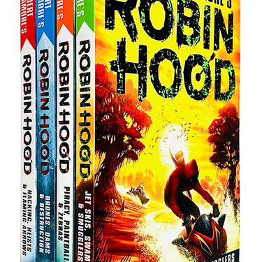Robin Hood Series 4 Books Collection Set By Robert Muchamore