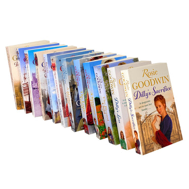 Rosie Goodwin Series 12 Books Collection Set Pack Inc Maidens Voyage, Mill Girl
