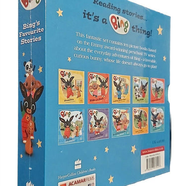 Bing Bunny 10 Books Ted Dewan Favourite Stories Box Set As Seen on TV Kids New