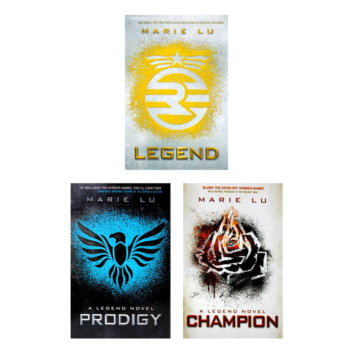 Marie Lu The Legend Trilogy 3 Books Collection Set Legend Prodigy Champion