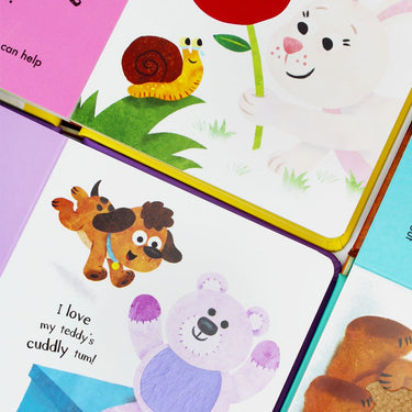 My First Behaviours Touch & Feelings 4-Book Gift Set by Dr Naira Wilson | Board Books for Toddlers – Early Learning, Emotions & Family Education