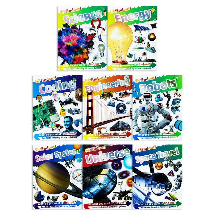 DK Findout Science and Beyond 8 books box set