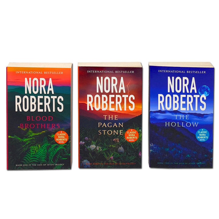 Nora Roberts Sign of Seven Trilogy 3 Books Collection Set