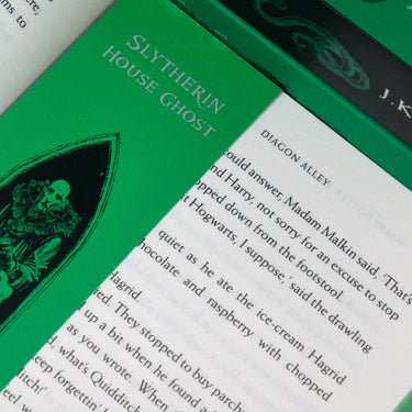 Harry Potter Slytherin House Editions Paperback Set: J.K. Rowling - 7 books Set  (No Box)