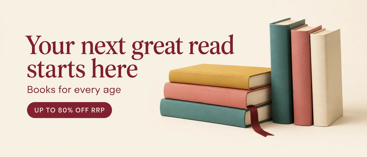 Your next great read starts here. Books for every age. Up to 80% off RRP.
