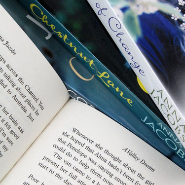 Anna Jacobs 4 Book Set Collection (A Valley Dream, Winds Of Change, Chestnut Lane, The Corrigan Legacy)