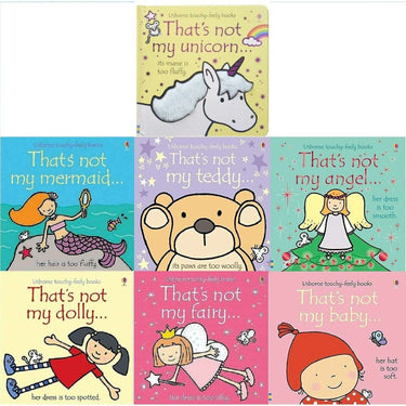 That's Not My Girls Collection 7 Books Set, Fairy, Teddy, Angel, Dolly