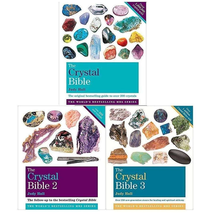 The Crystal Bible Vol 1-3 Collection 3 Books Set By Judy Hall