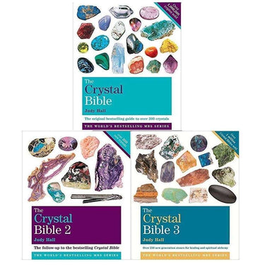 The Crystal Bible Vol 1-3 Collection – 3-Book Set by Judy Hall | Guide to Healing Crystals, Energy, Spirituality, Meditation & Natural Remedies