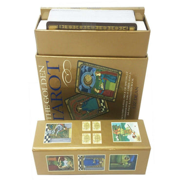 The Golden Tarot Deck: Cards Collection Box Set | Mindfulness, Spirituality, & Intuitive Guidance for Healing, Meditation & Personal Growth