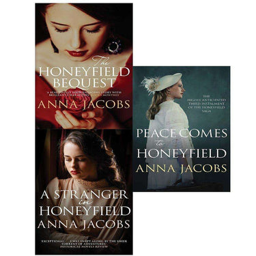 The Honeyfield Series 3 Books Collection Set by Anna Jacobs – Engaging Historical Fiction Book Pack, Captivating Storytelling & Drama