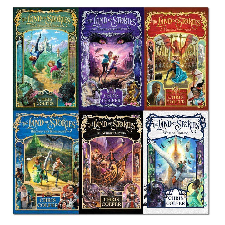 The Land Of Stories 6 Books Series Collection Deluxe Box Set - Chris Colfer