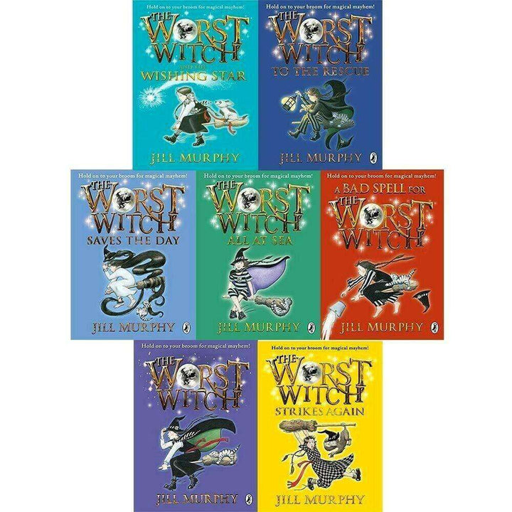 The Worst Witch Collection 8 Books Set Jill Murphy Pack