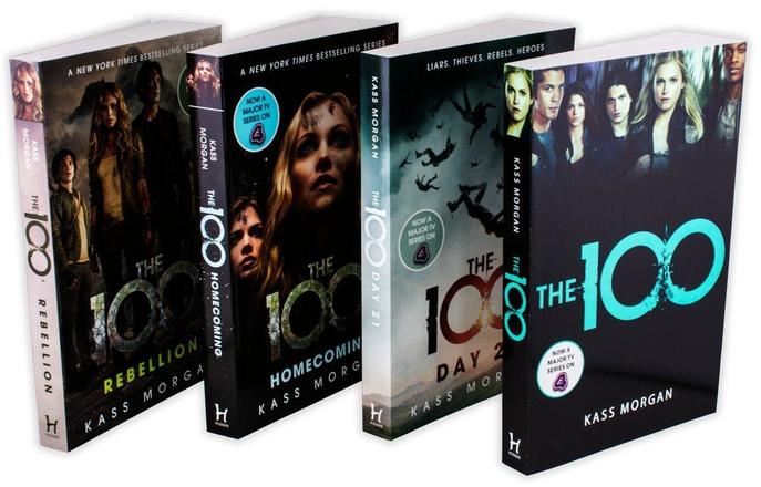 The 100 Series Kass Morgan 4 Books Set Collection