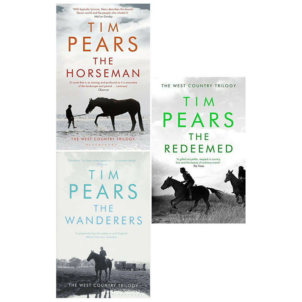 Tim Pears West Country Trilogy 3 Books Collection Set The Horseman, Wanderers & Redeemed